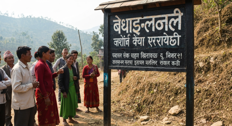 गाउँको नाम परिवर्तन