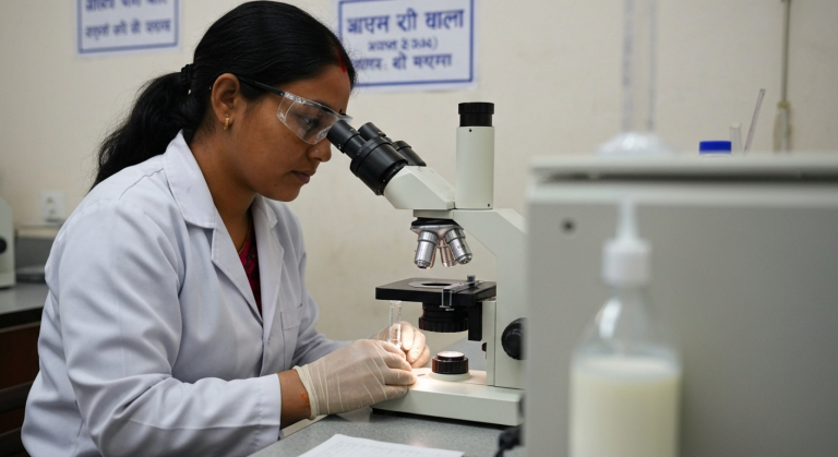 दूधमा मिसावट
