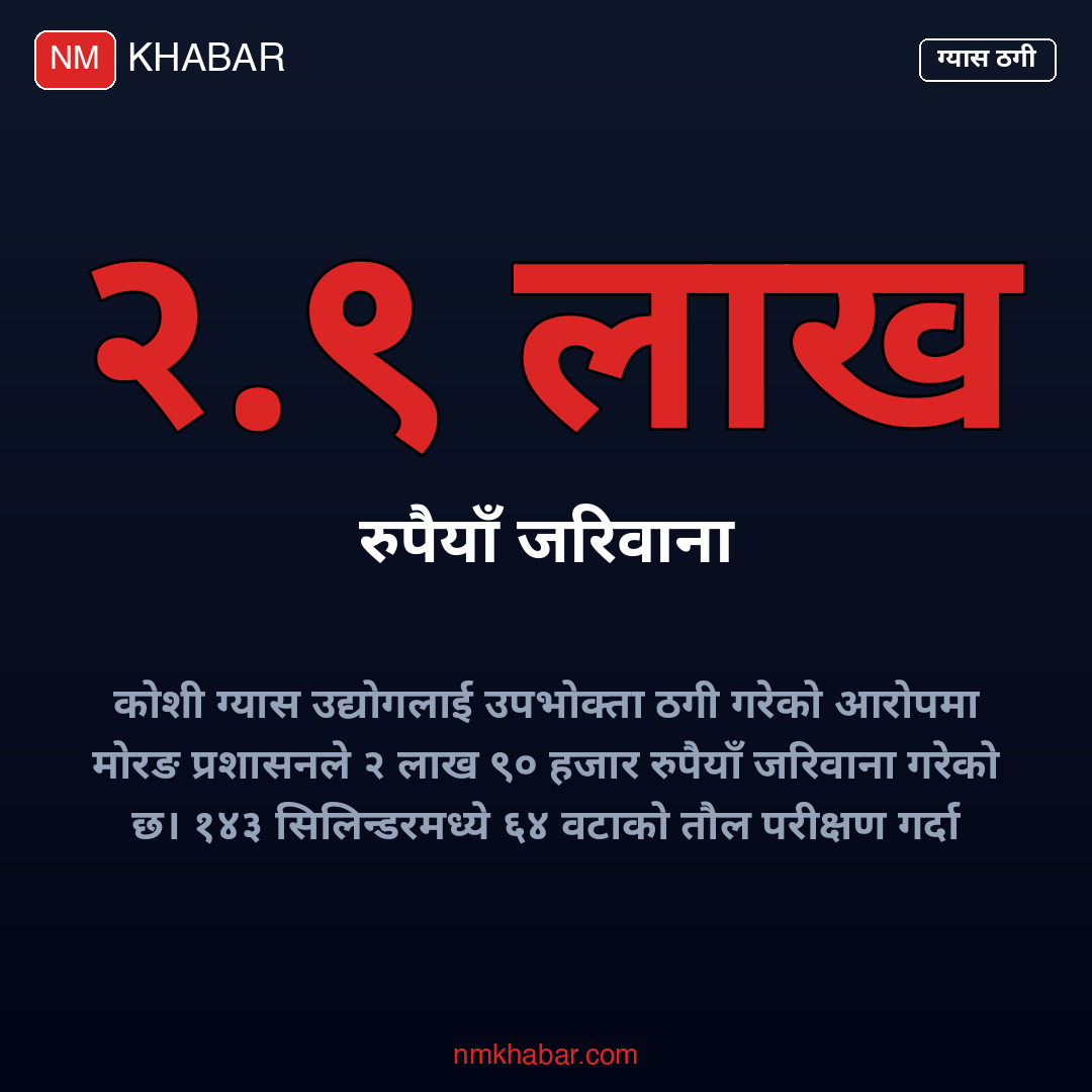 कोशी ग्यास जरिवाना