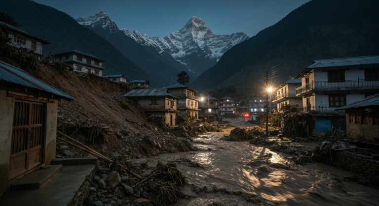 बाढीपहिरोको जोखिम