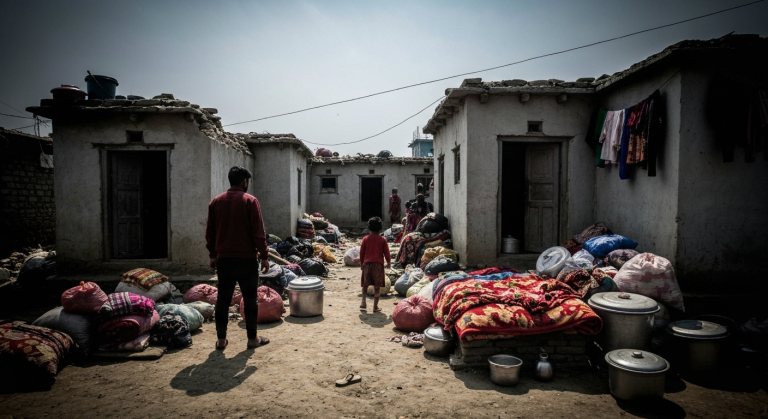 बस्ती खाली गराउँदा