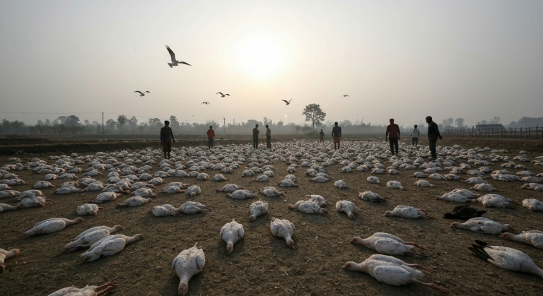 बर्डफ्लू कोशी