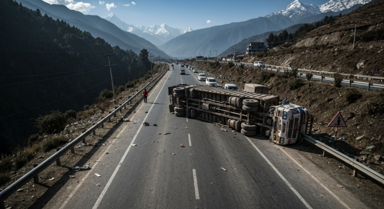 बीपी राजमार्ग अवरुद्ध