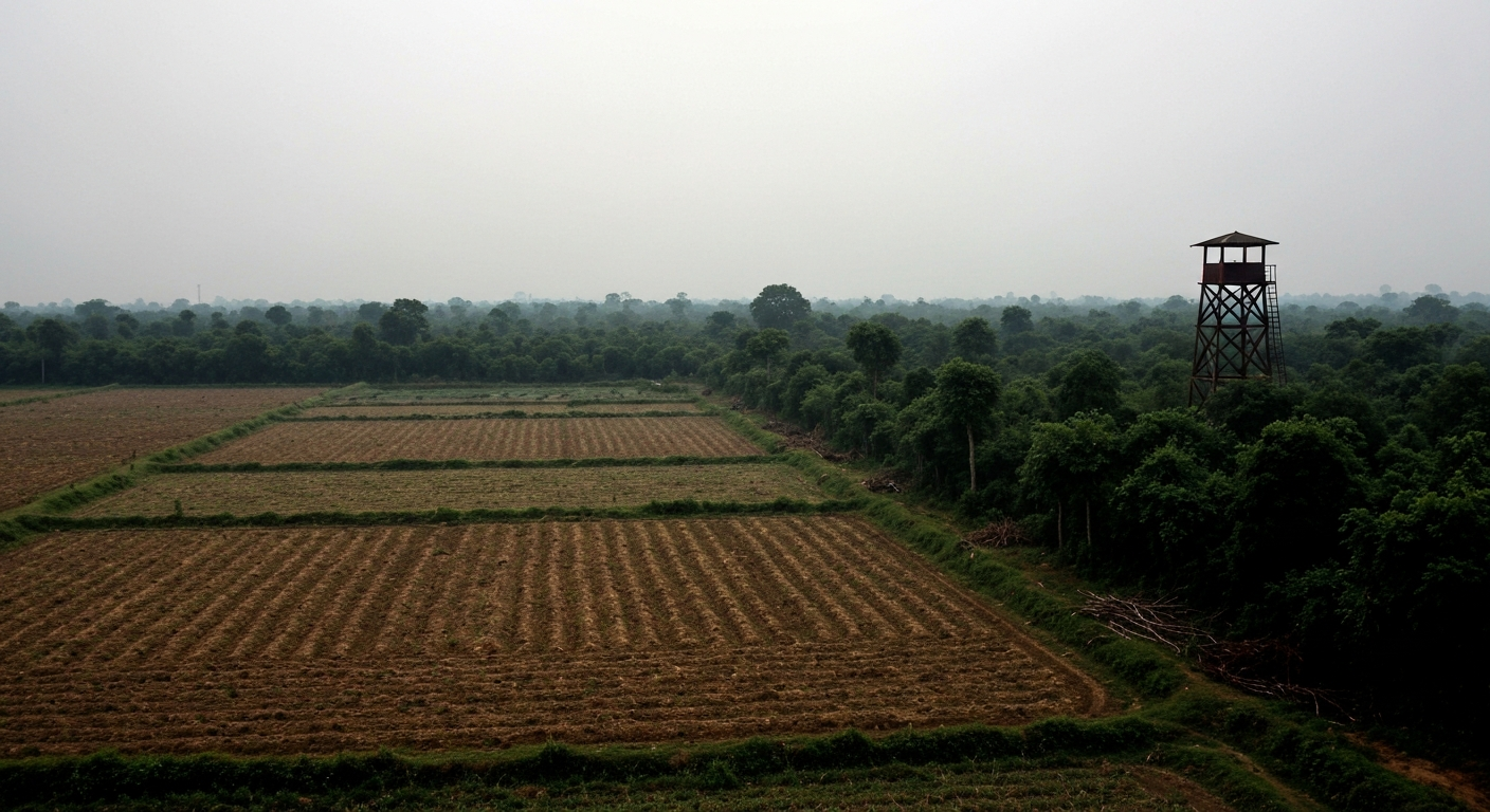चितवन राष्ट्रिय निकुञ्ज अतिक्रमण