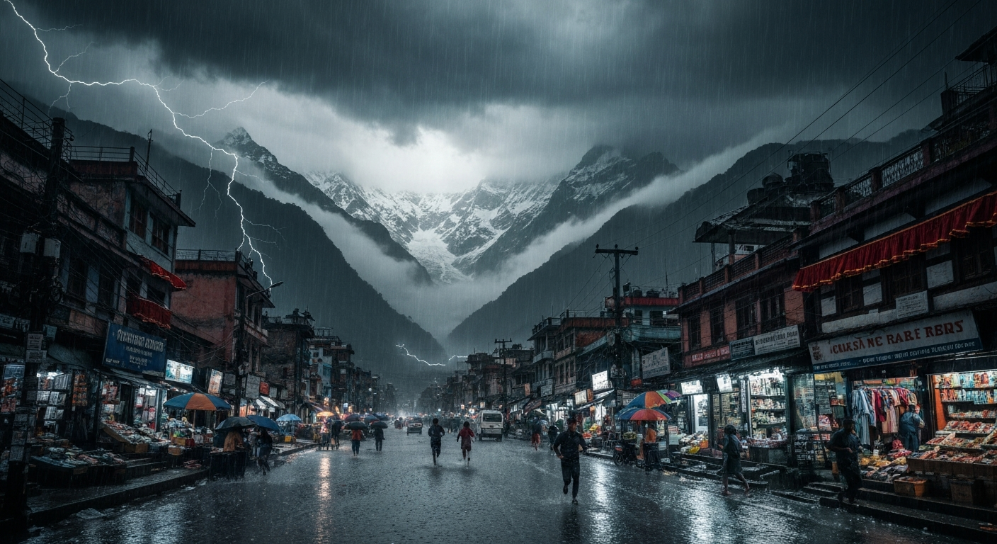 देशभर वर्षा