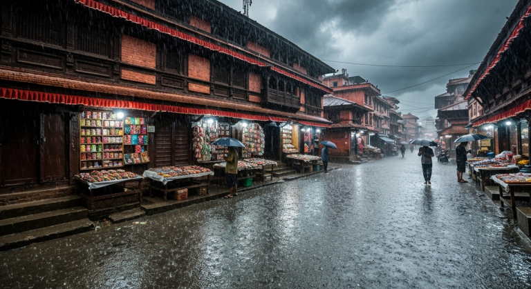 भारी वर्षा