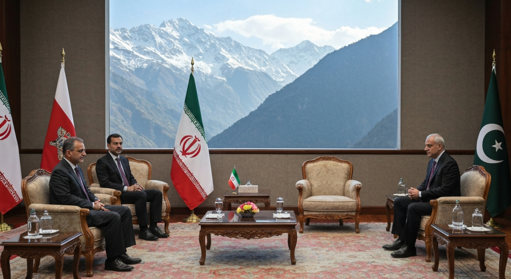 इरानी विदेशमन्त्री पाकिस्तानी सेना प्रमुख