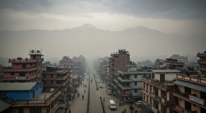 प्रदूषित शहर काठमाडौं
