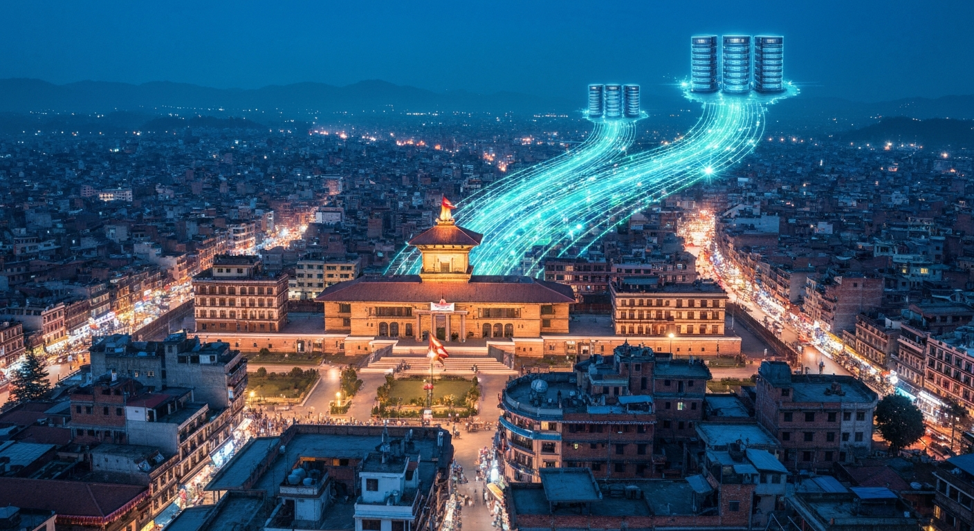 विदेशी सर्भरमा नेपाली डेटा