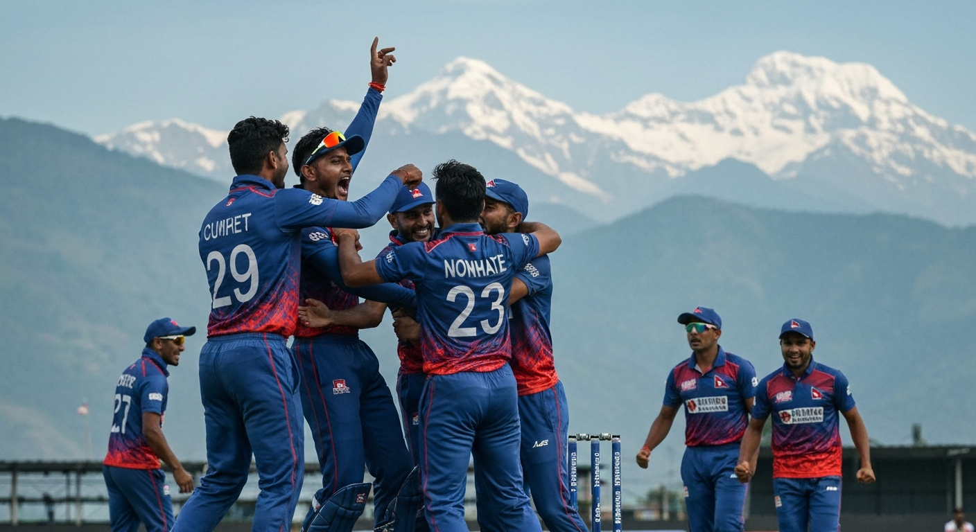 नेपाल युएई क्रिकेट