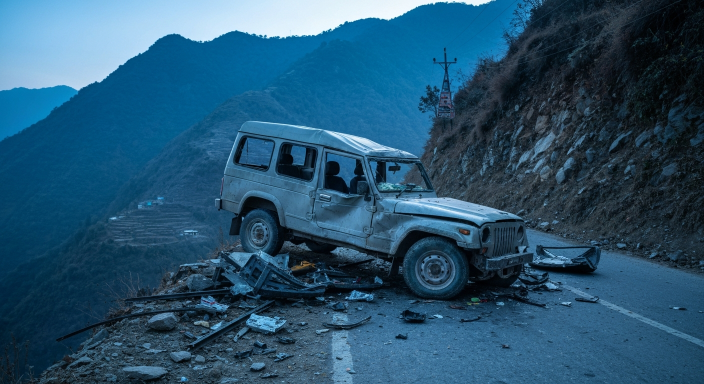 रोल्पा जीप दुर्घटना