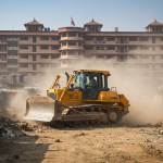 सुकुम्बासी बस्ती डोजर