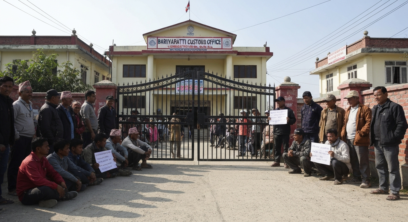 बरियारपट्टी भन्सार बन्द