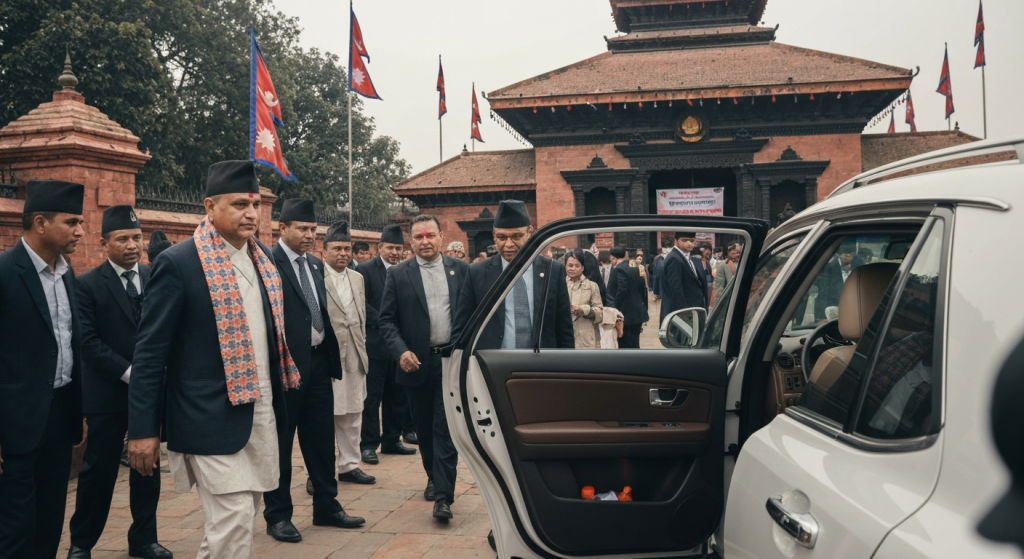 गगन थापा सर्वदलीय बैठक