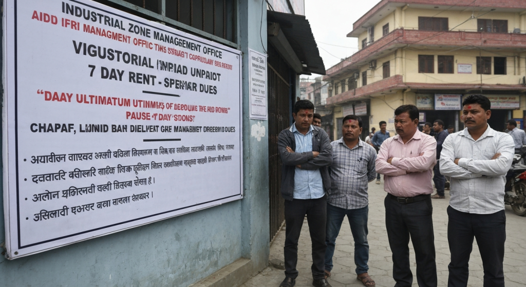 औद्योगिक क्षेत्र भाडा