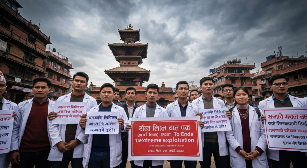 चिकित्सक श्रम शोषण