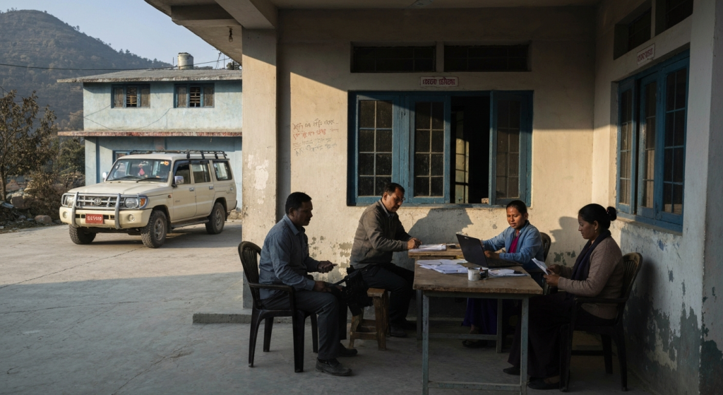 गाडी नचलाएर तलब