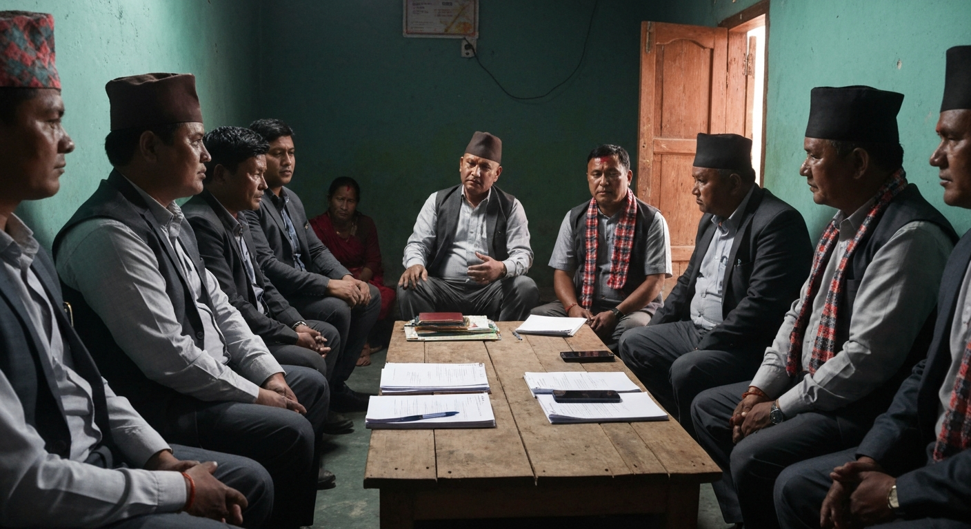 कालिकोट नेकपा कार्यविभाजन