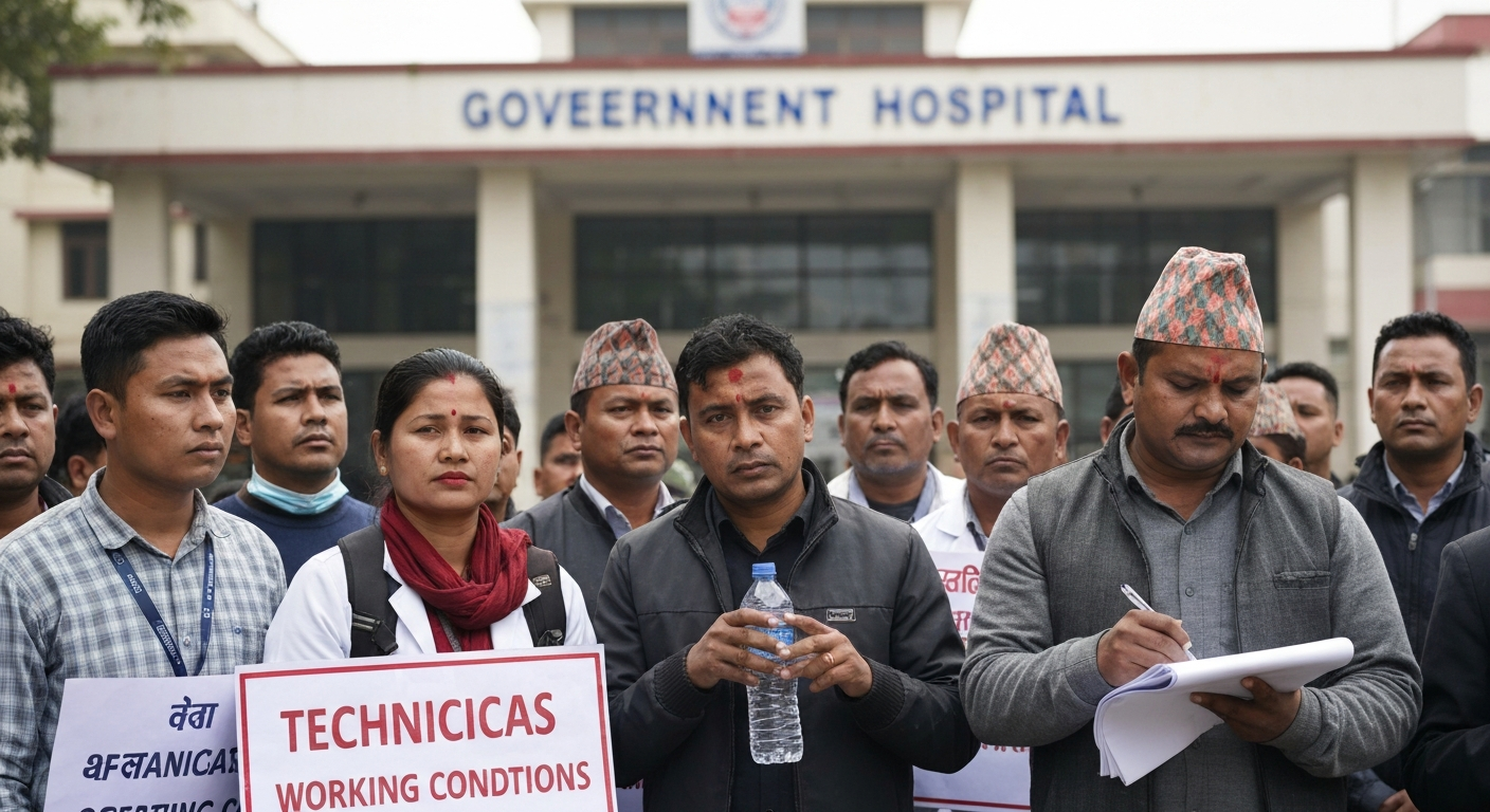 प्रयोगशालाकर्मी तलब