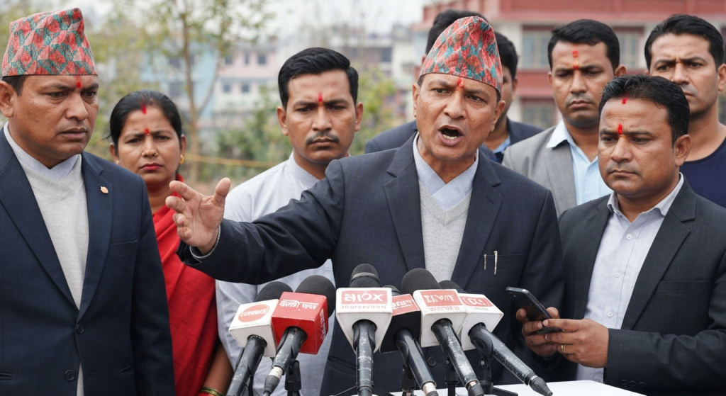मन्त्री लम्सालको अभिव्यक्ति