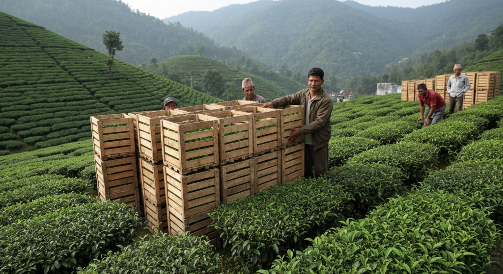 नेपाली चिया निर्यात