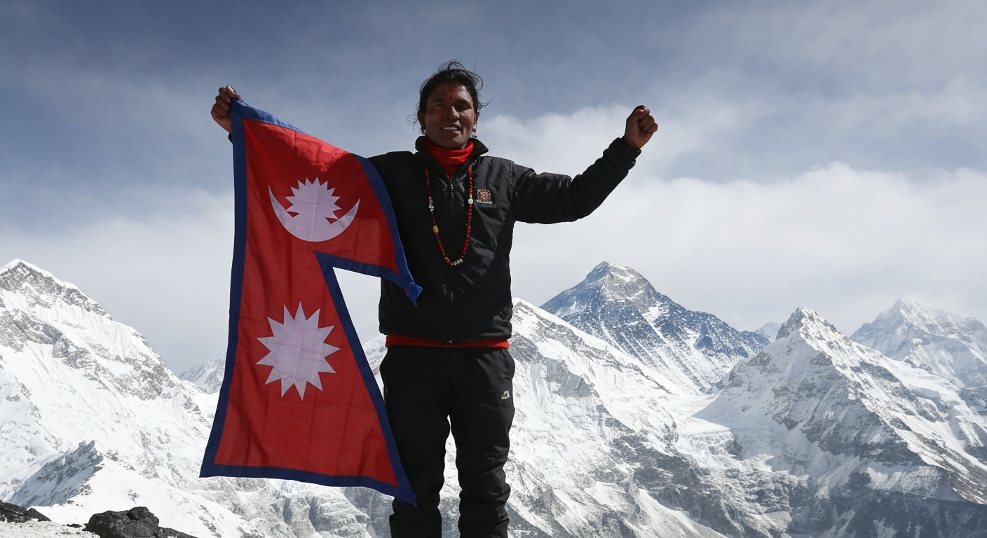 निलम पौडेल, सगरमाथा आरोहण, ट्रान्स महिला