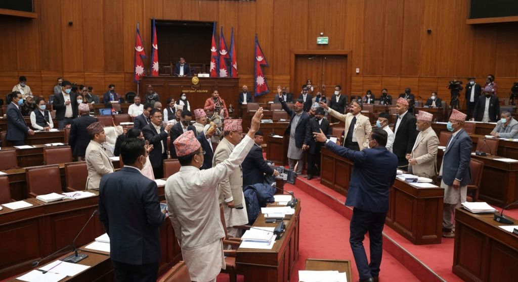 प्रतिनिधिसभा बैठक स्थगित