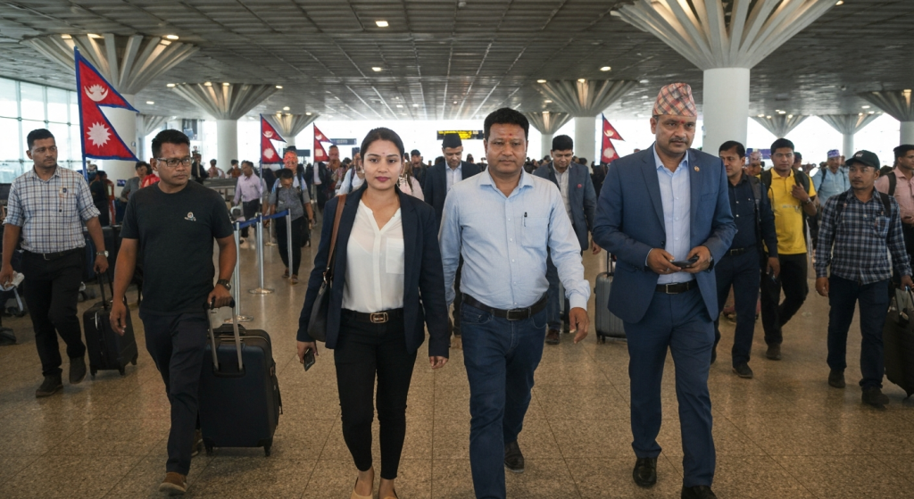 रवि लामिछाने भारत भ्रमण
