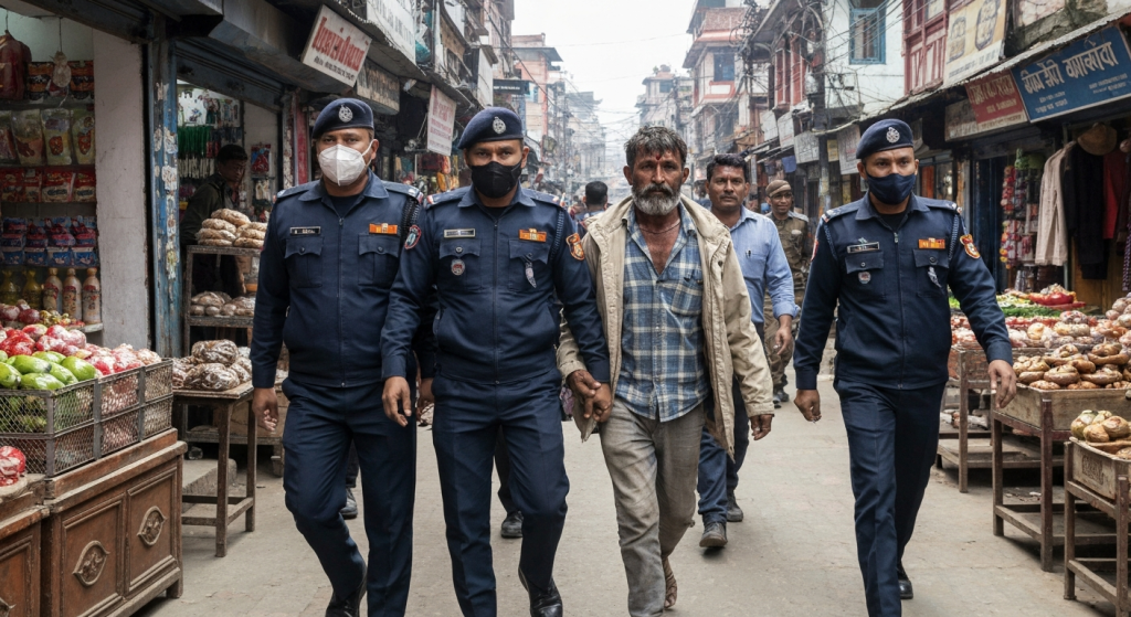 फरार प्रतिवादी पक्राउ