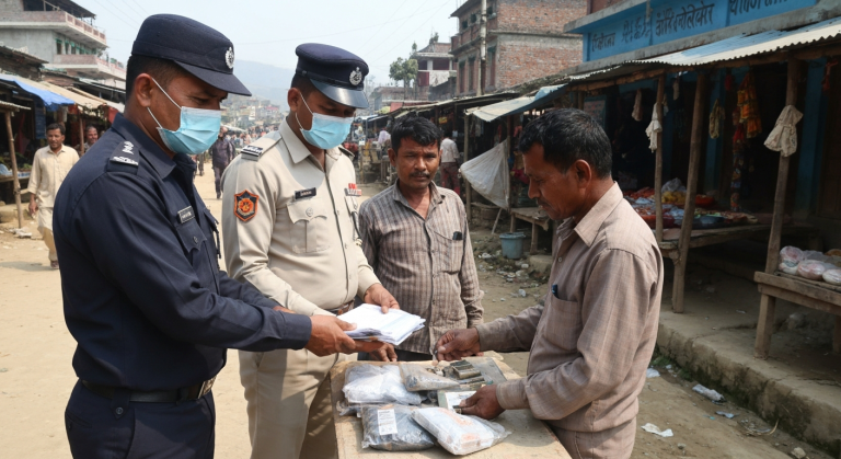 सिरहामा गाँजा बरामद