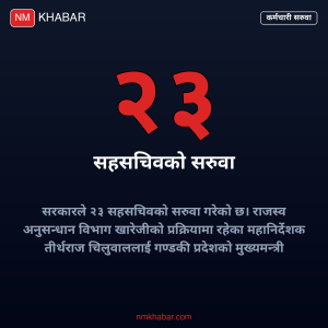 सहसचिव सरुवा