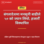 बङ्गलादेश बाढी