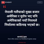 निर्यातजन्य उद्योग समस्या