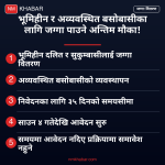 भूमिहीन सुकुम्बासी आवेदन