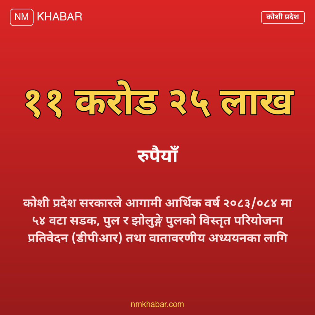 कोशी प्रदेश डीपीआर