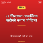 आकस्मिक बाढी जोखिम