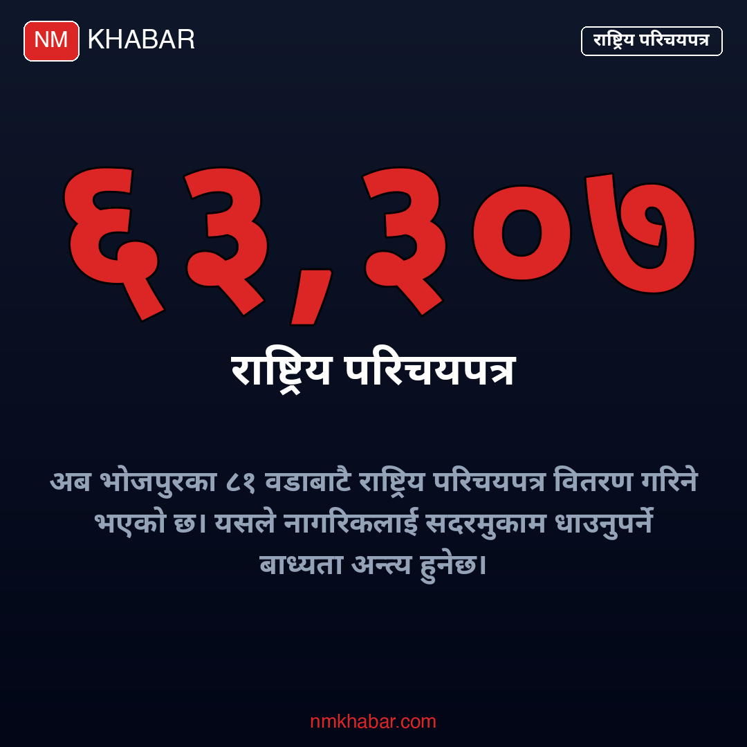 राष्ट्रिय परिचयपत्र भोजपुर