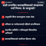 बाढी प्रभावित बालबालिका