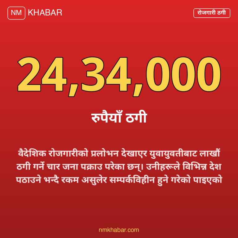 वैदेशिक रोजगारी ठगी