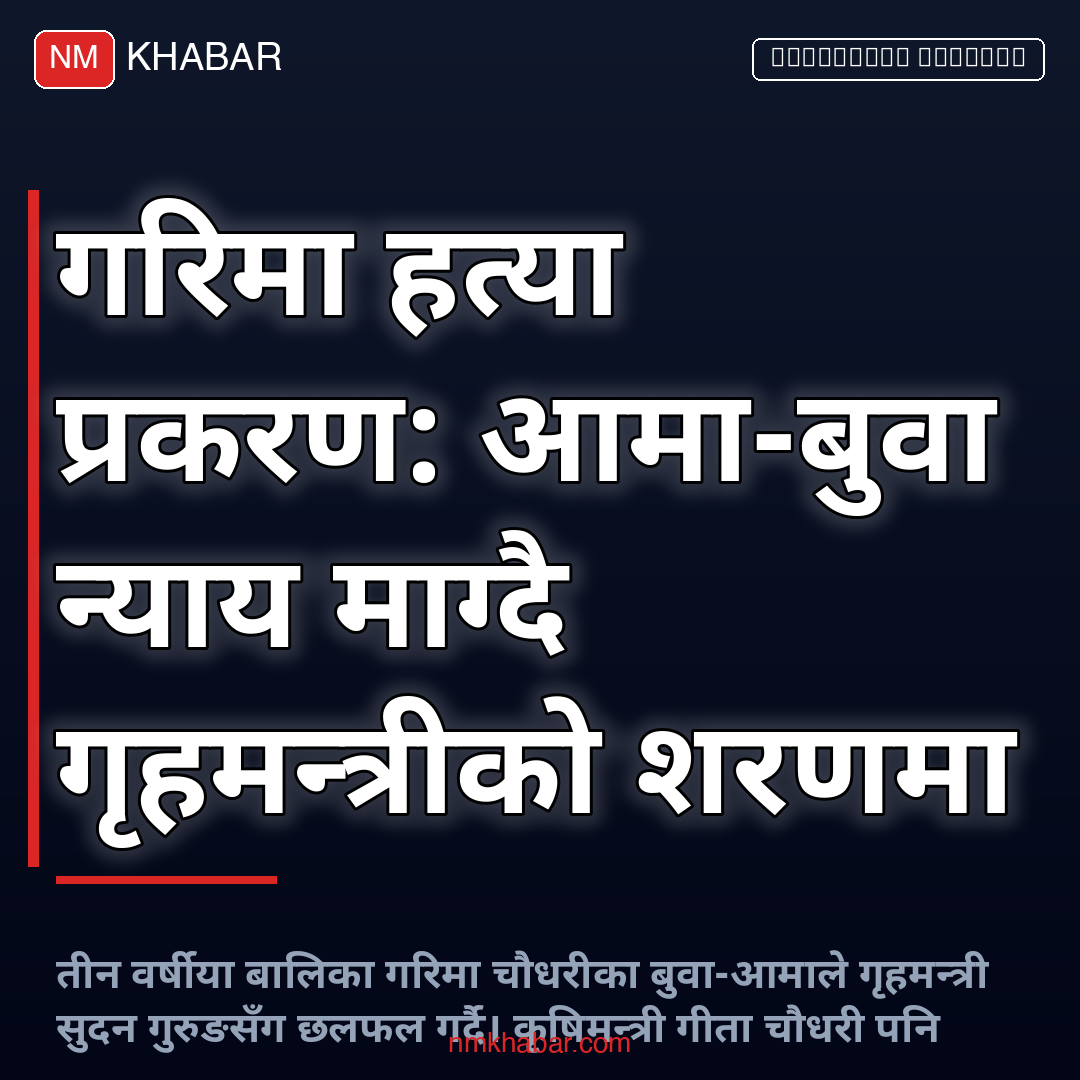 गरिमा हत्या प्रकरण