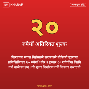 ग्यास सेवा शुल्क