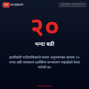 हल्दीबारी गाउँपालिका निर्देशन