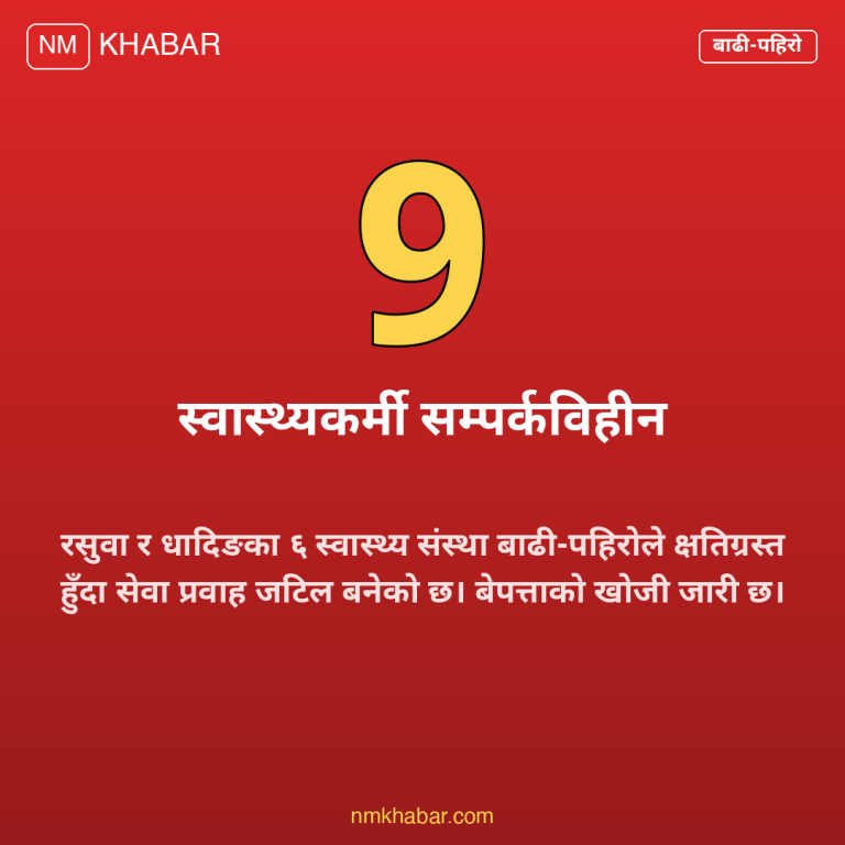 स्वास्थ्य संस्थामा क्षति