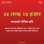 झापा विपद् क्षति