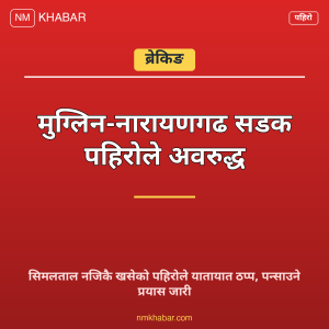 मुग्लिन नारायणगढ सडक