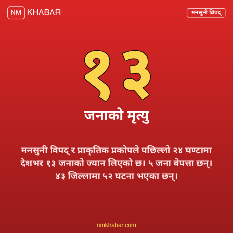 विपद् घटना नेपाल