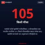 पर्सा गाँजा बरामद