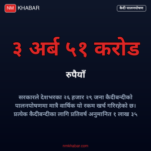 कैदीबन्दी पालनपोषण खर्च