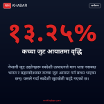 कच्चा जुट आयात