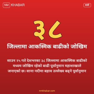 आकस्मिक बाढीको जोखिम